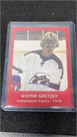 Wayne Gretzky Indianpolis Racers Card