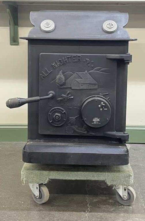 All Nighter Cast Iron Stove