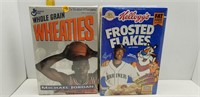 SEALED WHEATIES & FROSTED FLAKES SPORT CEREAL