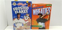 SEALED WHEATIES & FROSTED FLAKES SPORT CEREAL