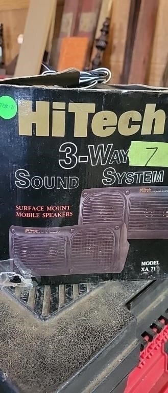 Hi Tech 3 Way Sound System