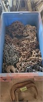 Tote of Chain Pieces