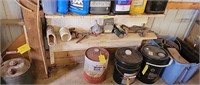 Shelf Lot - Grease, Torch heads, misc.