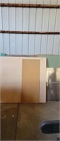 3 Pieces of Shelving, Stryofoam, & Metal