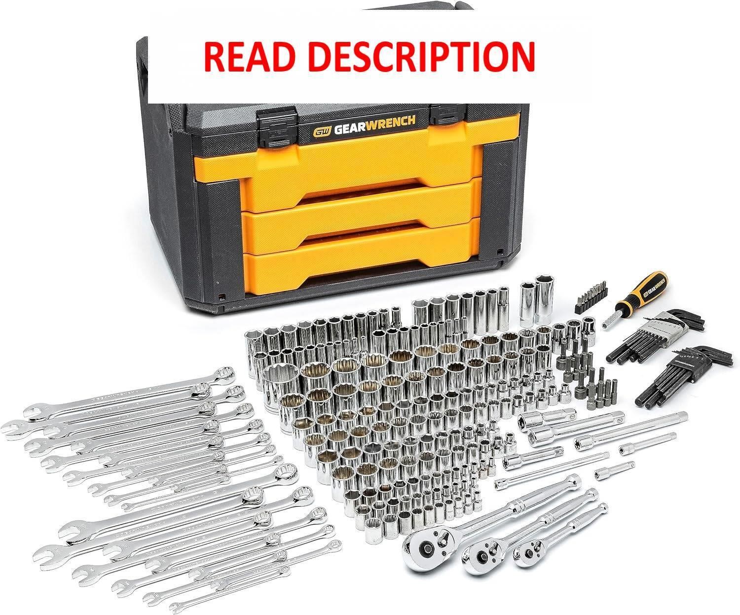 GEARWRENCH 239 Pc. Mechanics Tool Set 80942