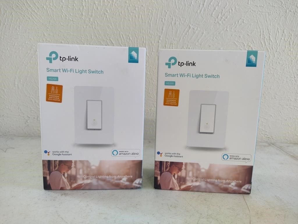 TP-Link Smart WI-FI Light Switch, 2 PC's