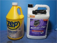 1 Gal Bedbug/Flea Killer, 1 Gal Disinfectant