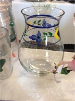 Dansk floral vase