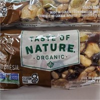 Brazil Nut snack bars, organic, 40g x12