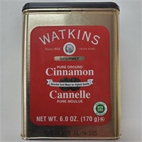 Watkins Pure Ground Cinnamon, 170g Tin