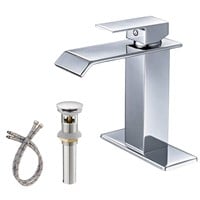 1 BWE A-96004-2 Single Hole Bathroom Faucet
