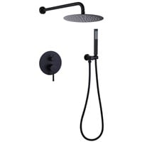 1 BWE 1-Handle 2-Spray Rain Shower Faucet and