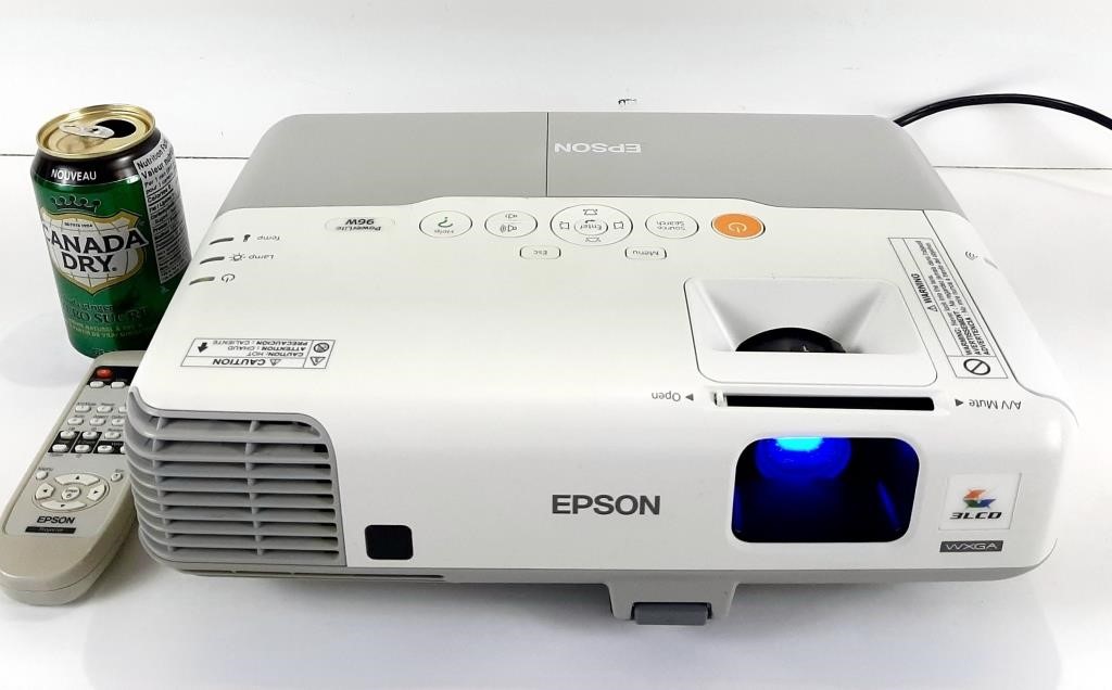 Projecteur EPSON Powerlite 96W vérifié fonctionnel
