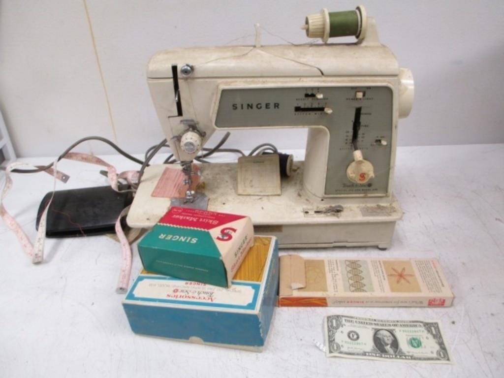 Vintage Singer Touch N Sew 638 Sewing Machine