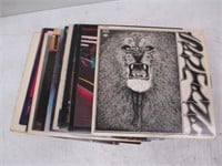 Lot of 33 RPM Vinyl Records - Santana, Bonnie