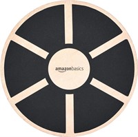 Amazon Basics Wood Balance Board Black