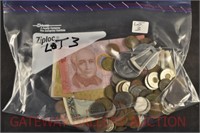 Bag of Coins, Currency, Tokens: