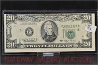 Jackson $20 Federal Reserve Note: