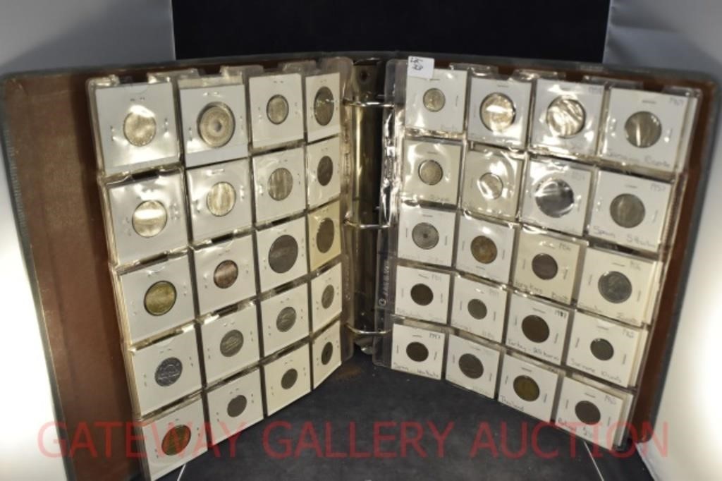 (200) Assorted Foreign Coins: