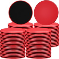 Furniture and Exercise sliders (48 Pairs) (Red)