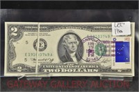 Jefferson $2 Federal Reserve Note: