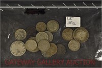 Assorted Foreign Silver Coins: