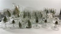 Spode Christmas Glassware 42 Pcs.