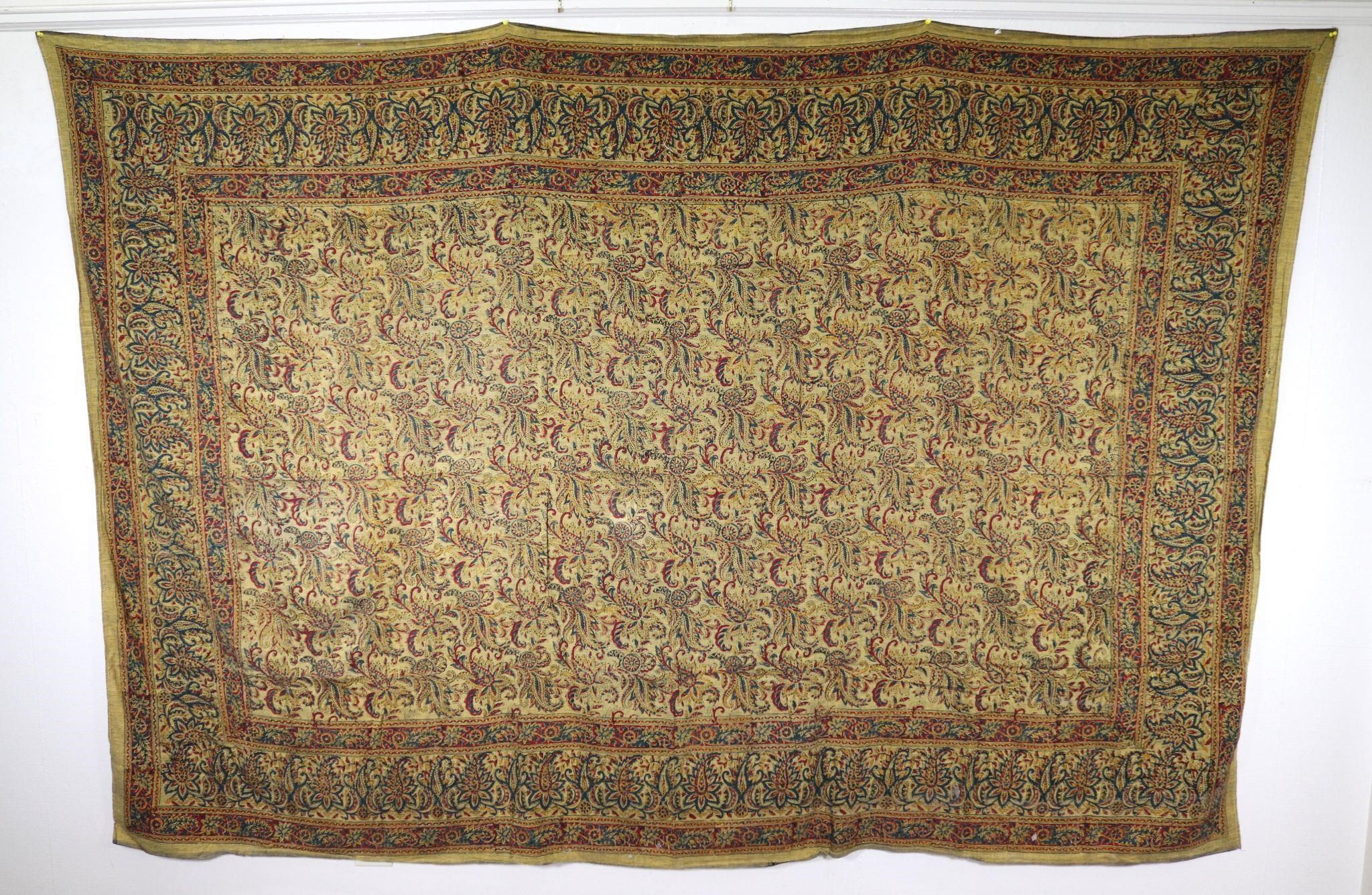 Victorian Printed Paisley Table Cloth