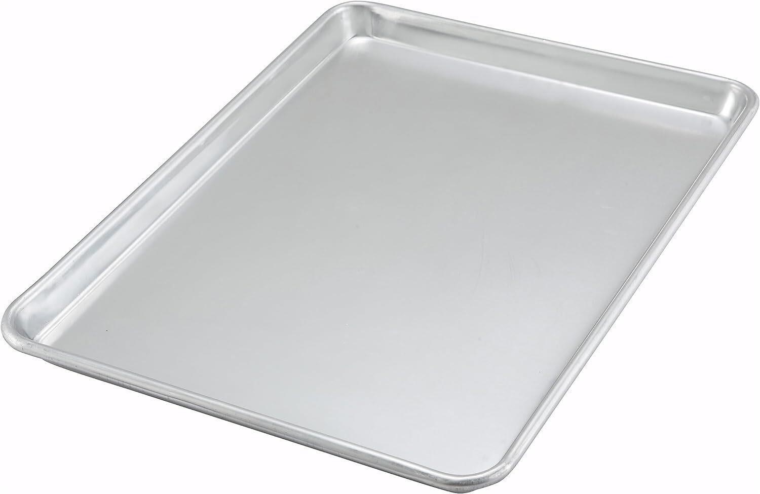 Lot of 3 Winware by Winco Sheet Pan  1 Pack Silver