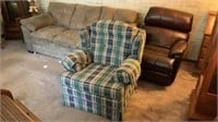 Couch, Recliner and Chair