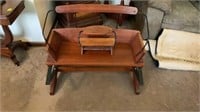 Wagon Bench Seat with Miniature