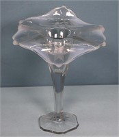 10 1/2" Opalescent Jack-in-the-Pulpit Vase