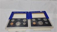 2 1971 U.S COIN sets