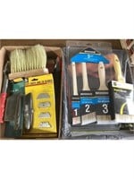 Paint Brushes, Box Cutters