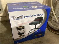 New Real Works Swivel Bar Stool