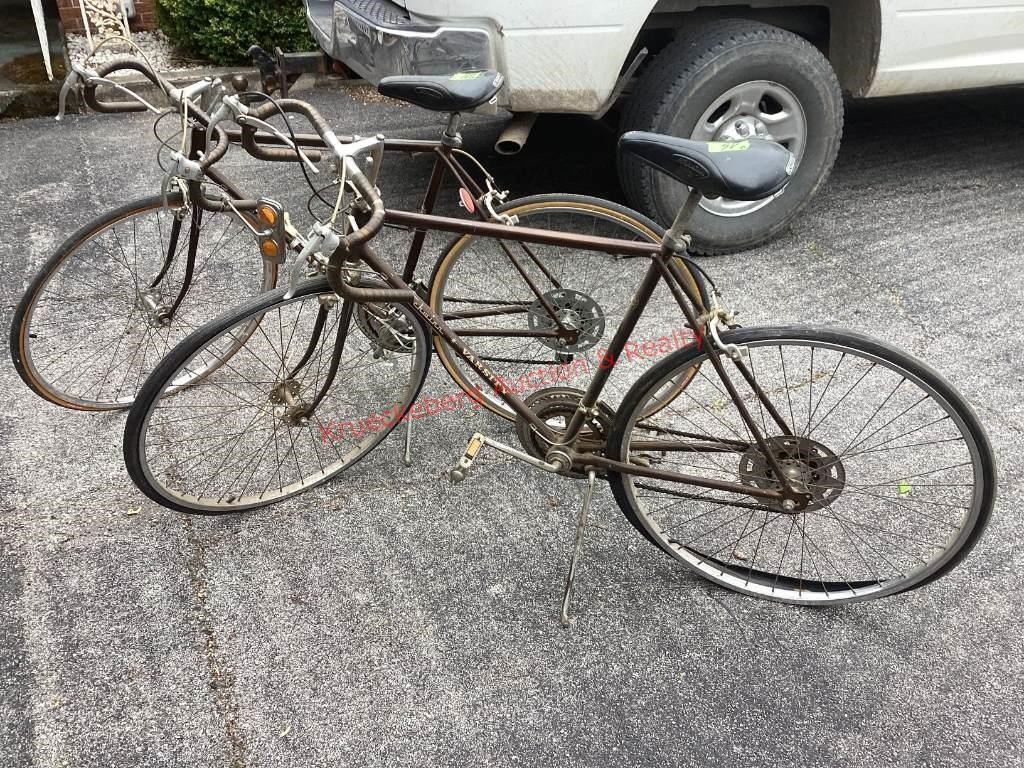 2 Schwinn Varsity Bicycles