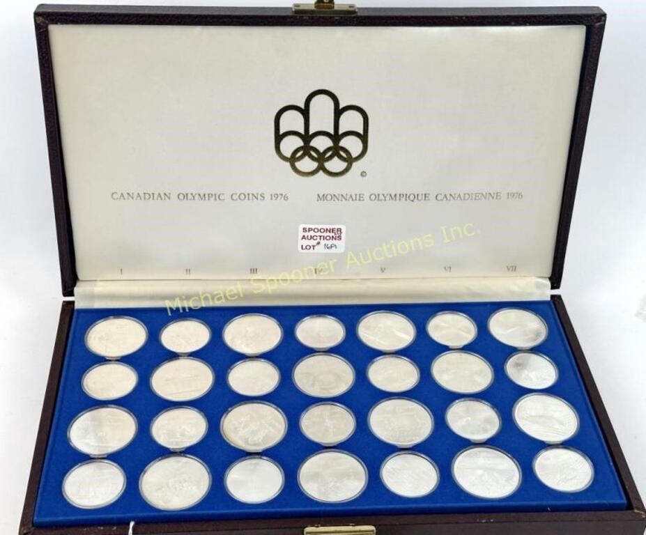 ROY. CAN. MINT 1976 OLYMPIC 28 COIN PROOF SET