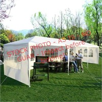 10ftx30ft White Party Wedding Tent Canopy Sidewall
