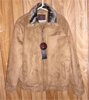 New mens extra-large suede jacket.