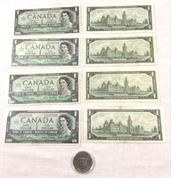 1967 Canadian Centennial currency lot.
