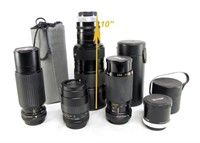 5 Canon Camera Lenses.