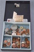 Sentry Safe with Miscellaneous Coins