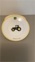 Lot of 4 John Deere Salad Plates by Gibson 9"