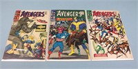Marvel Avengers No. 33, 37 & 44 Comicbooks