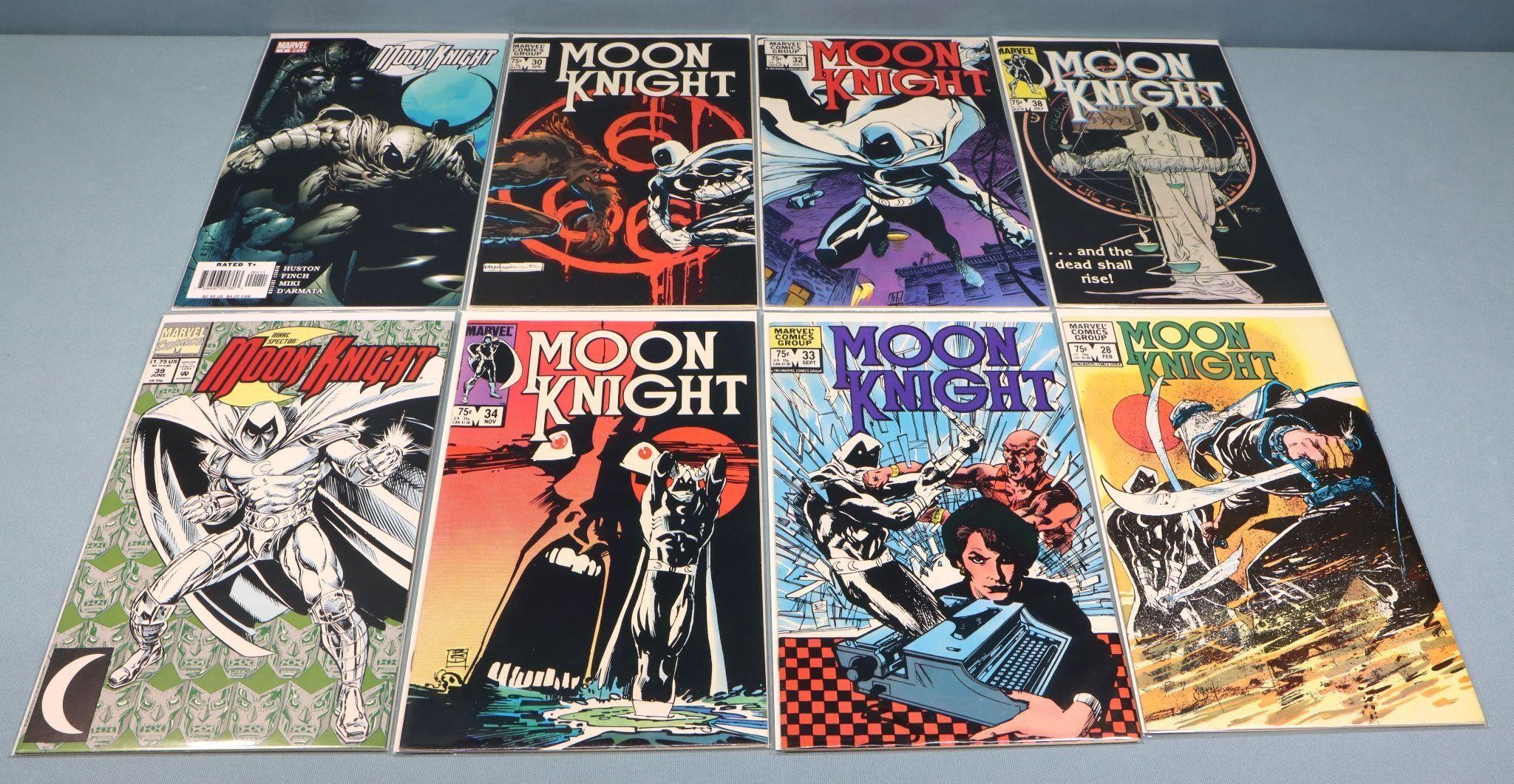 (16) Marvel Moon Knight Comicbooks
