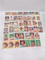 Lot of 44 Vintage Milwaukee Braves Trading Cards