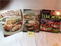 3 Taste of Home cook books