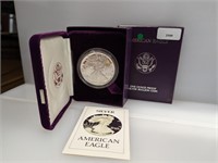 1986 1oz .999 Silv PF Eagle $1 Dollar
