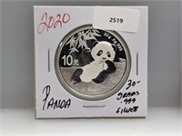 2020 30G .999 Silver Panda
