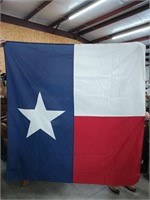 Texas flag fabric shower curtain